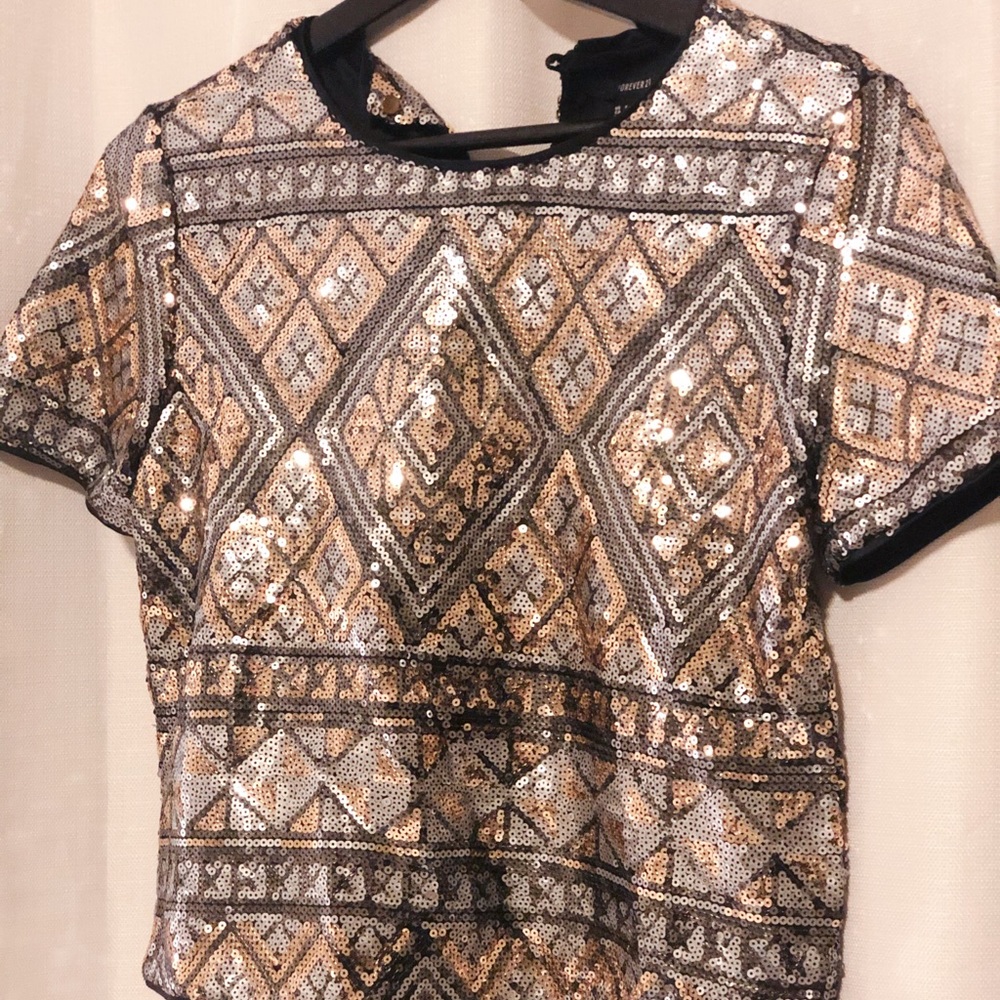 Women’s Sequin Blouse